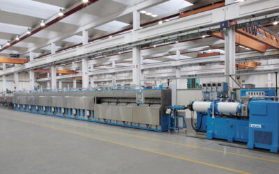 Hybrid oven molten salt bath/hot air high-speed