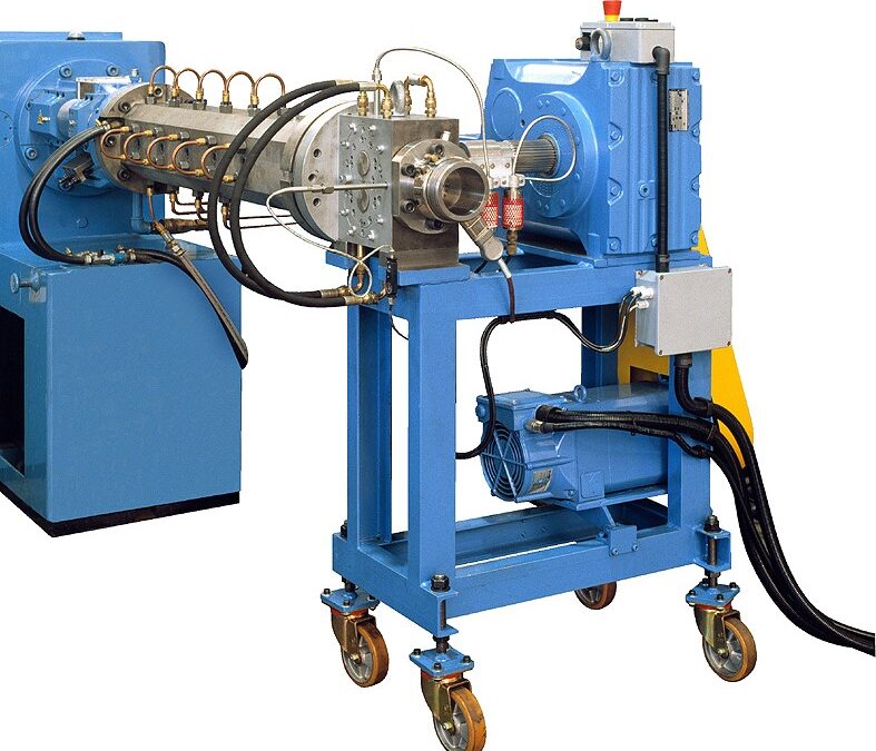 COOLED  PIN  BARREL  EXTRUDER  type TPT