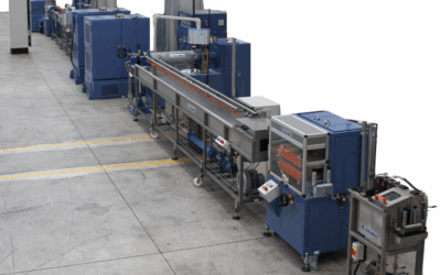 Low-pressure spiral hose line